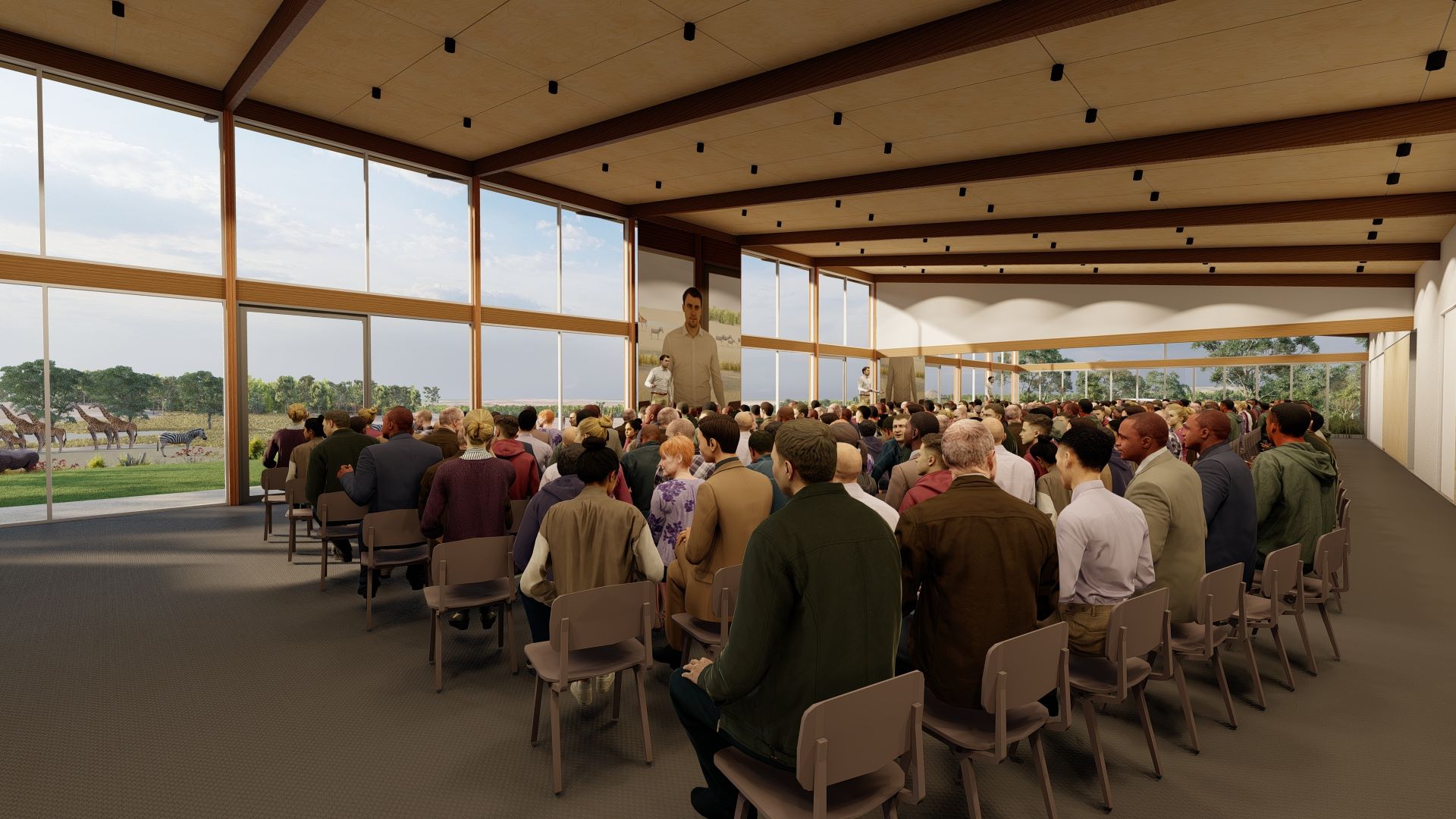 The Serengeti Resort will include a functions and events centre, with capacity for 300 guests.