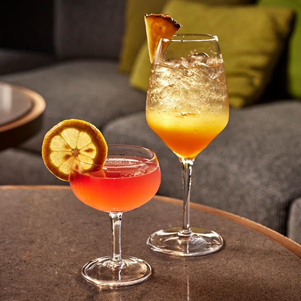 Cocktails by the lounge at N'gurra Lounge