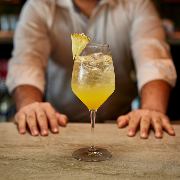 Cocktail at the bar of N'gurra Lounge